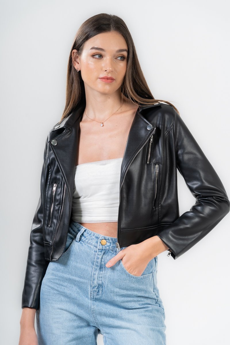 What is a hot sale black jacket