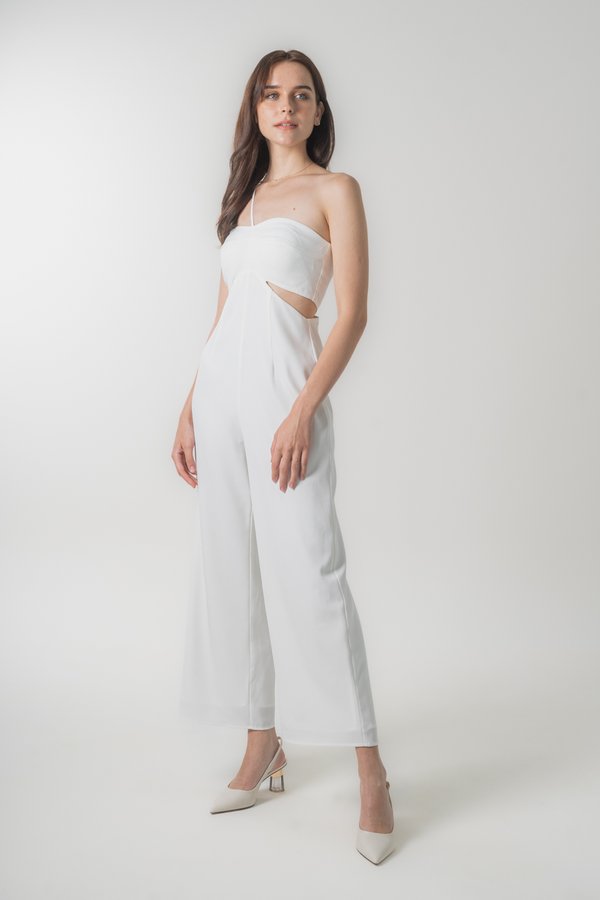 Mila Jumpsuit in White