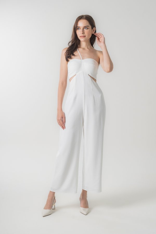 Mila Jumpsuit in White