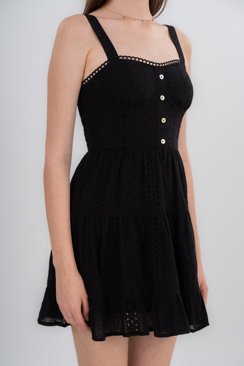 Ariel Dress in Black | Blair Wears