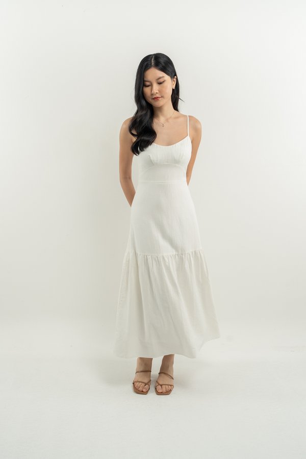 Marcella Dress in Ivory