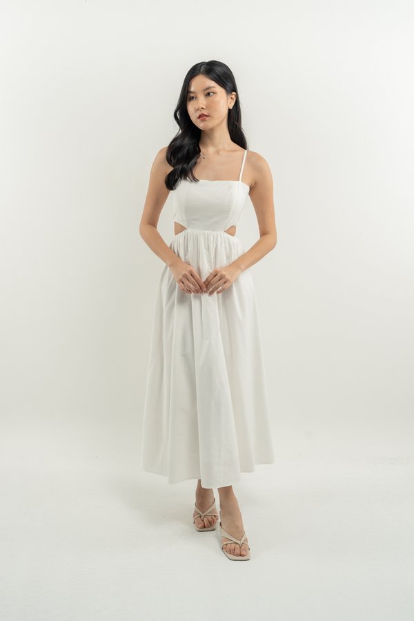Drea Dress in White