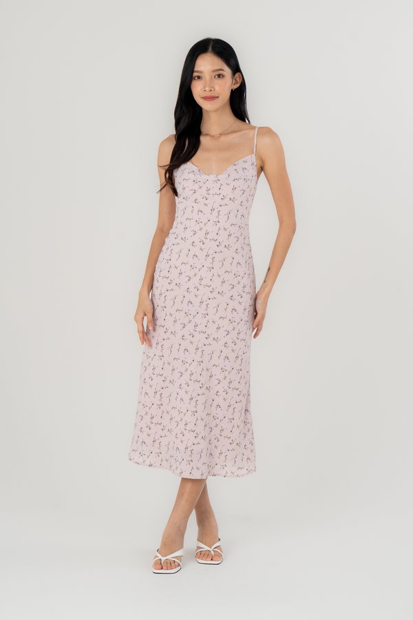 Mirabelle Dress in Lilac Floral