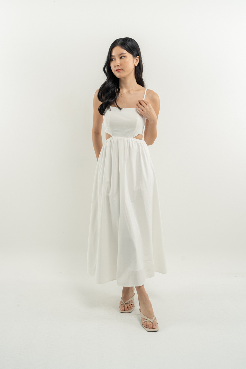 Drea Dress in White | Blair Wears