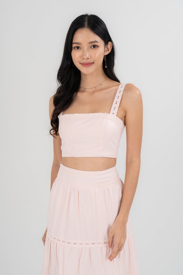 Nora Top in Pink