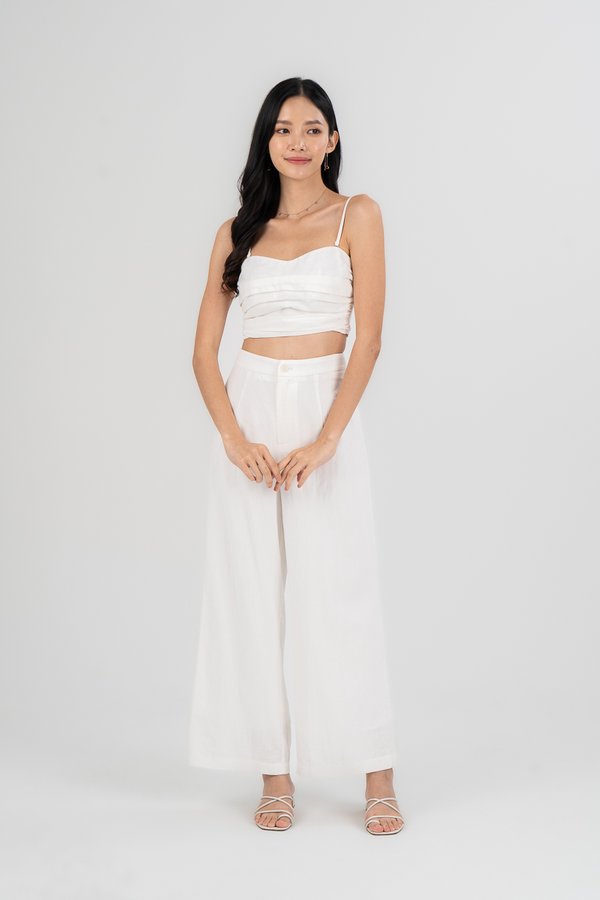 Indra Pants in White