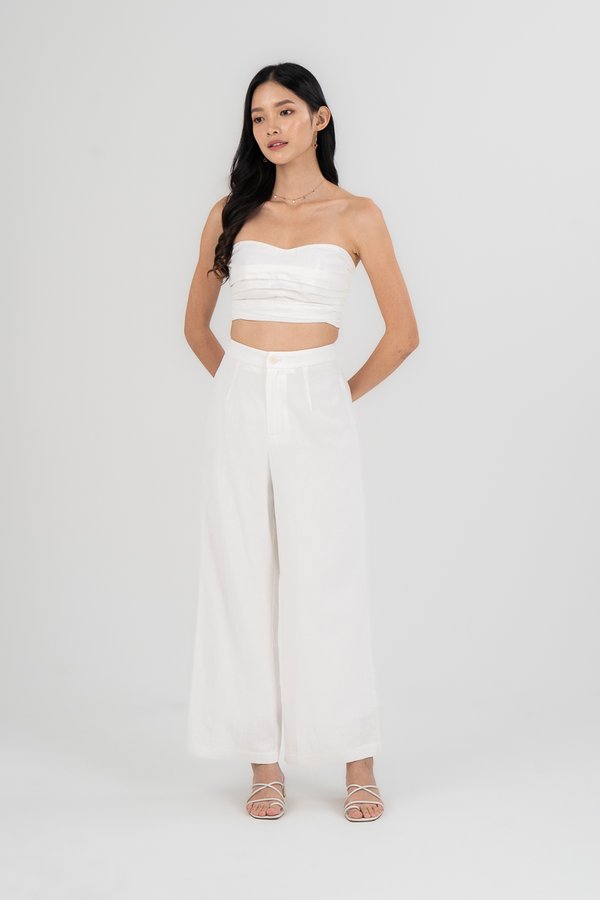 Inka Top + Indra Pants Set in White