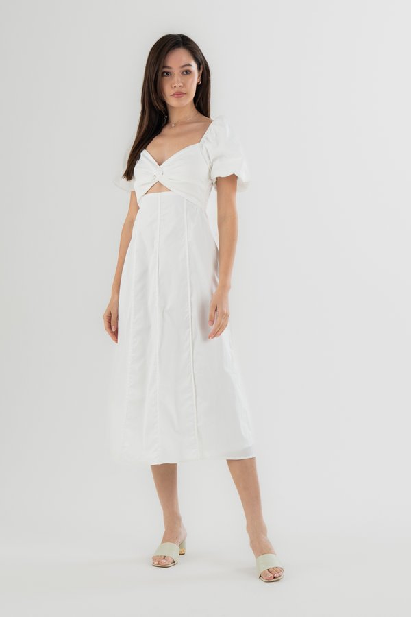 Dionne Dress in White