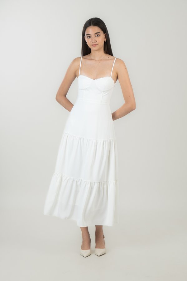 Shontina Dress in White