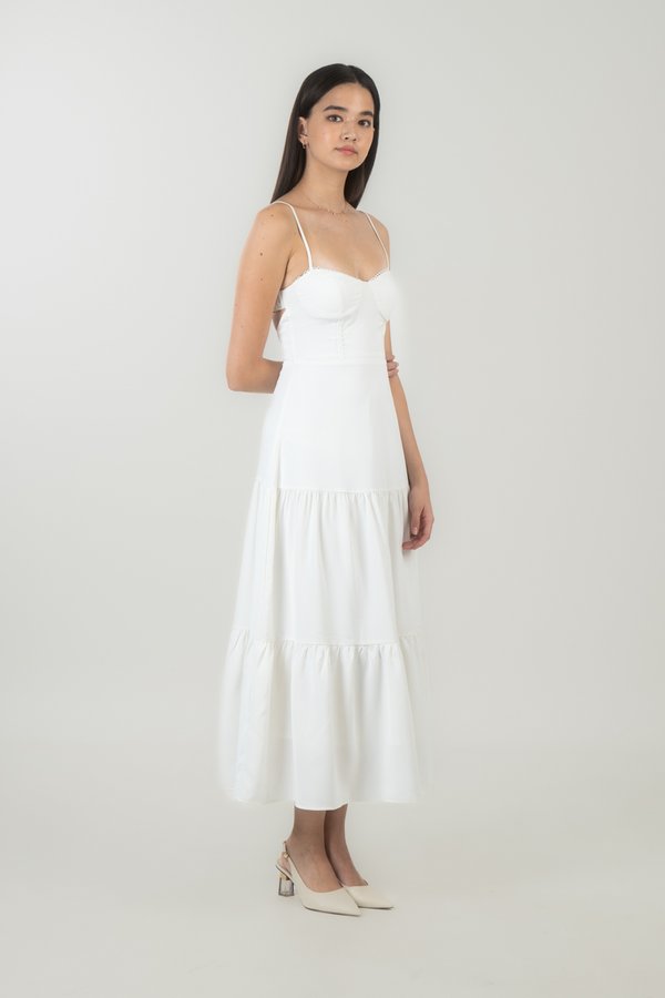 Shontina Dress in White