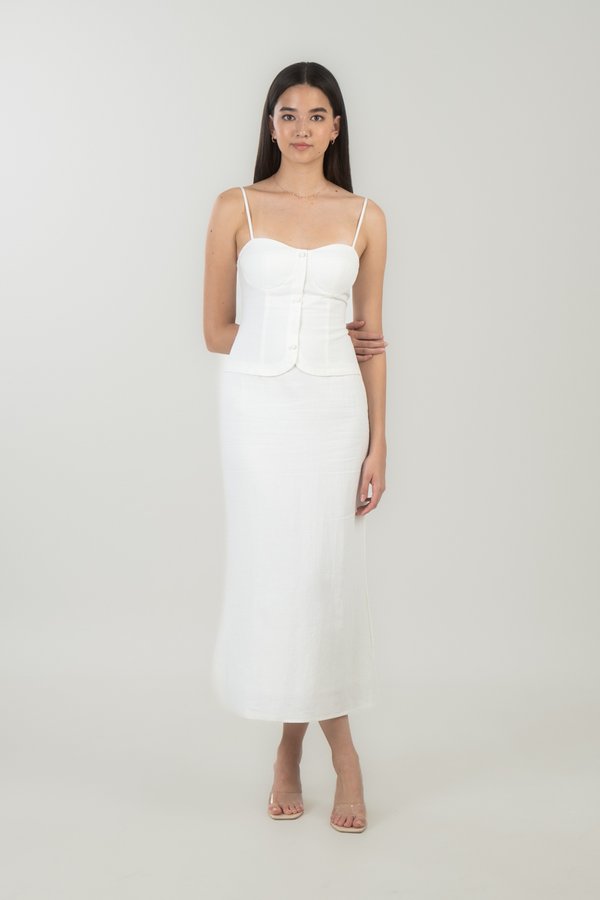 Capri Dress in Ivory