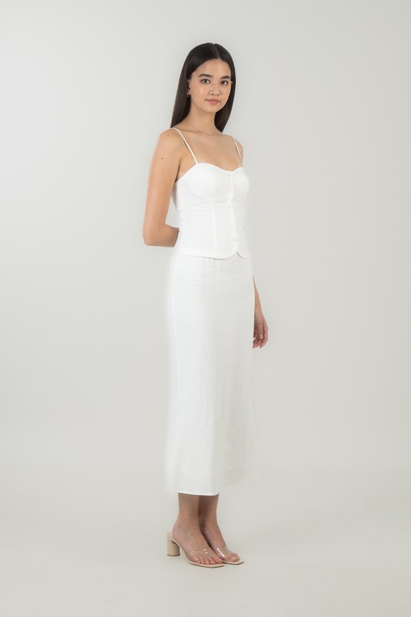 Capri Dress in Ivory