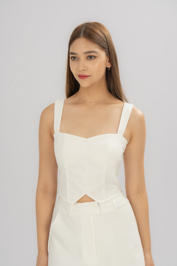 Naomi Top in White