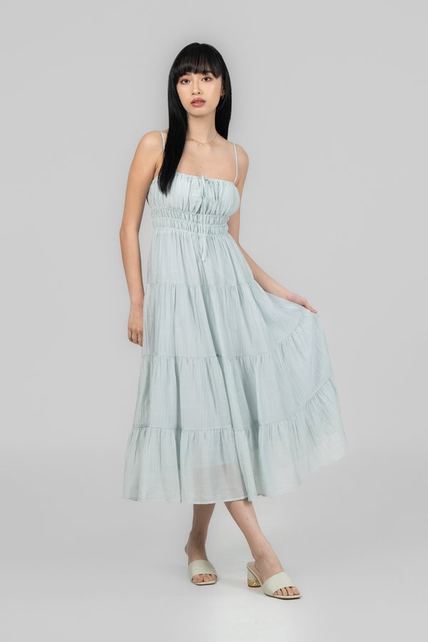 Raela Dress in Baby Blue