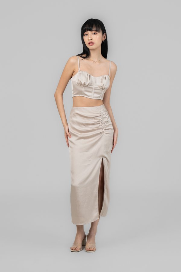 Gianni Skirt in Champagne