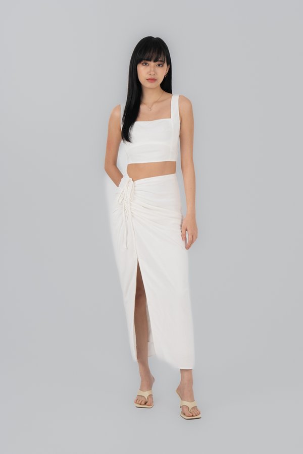 Emelia Skirt in White