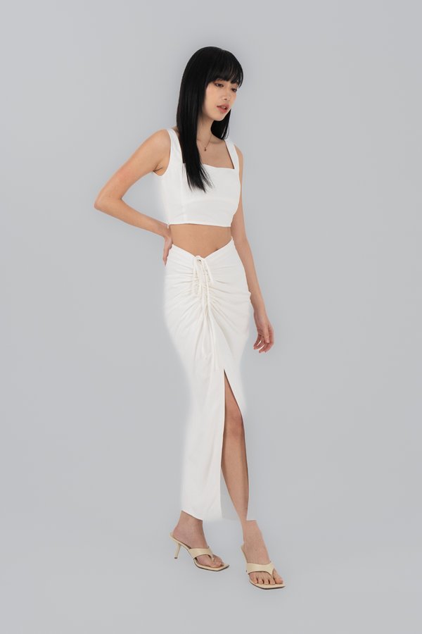 Emelia Skirt in White