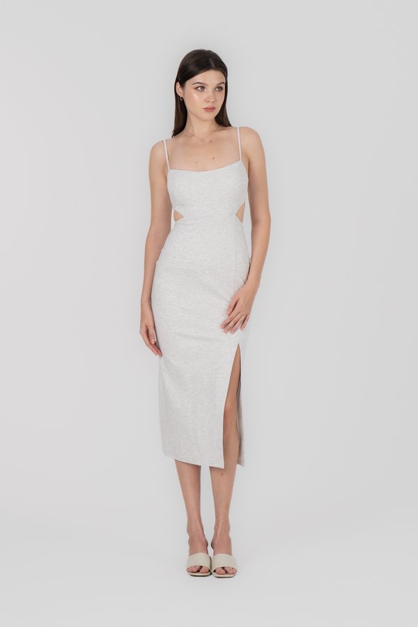 Shonna Dress in Light Grey