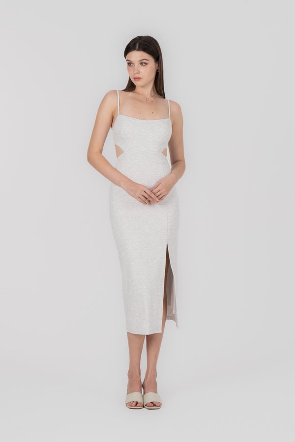 Shonna Dress in Light Grey
