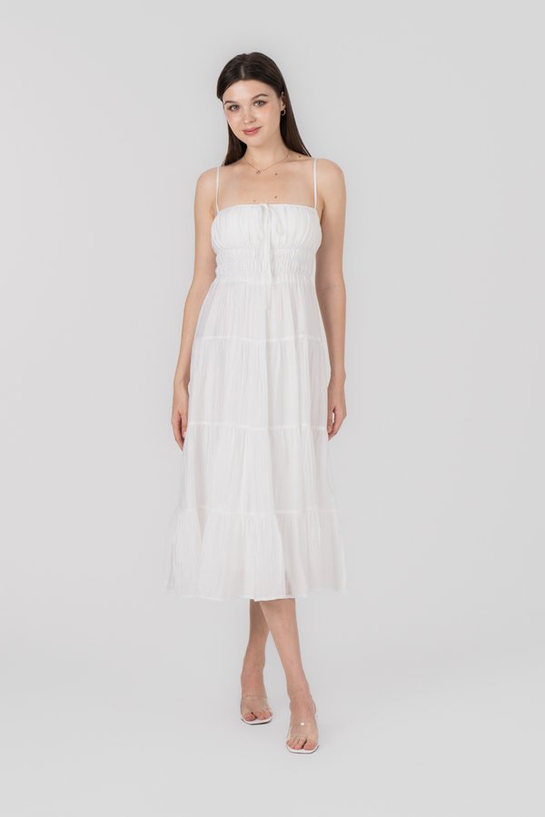 Raela Dress in White