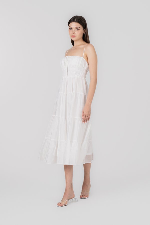 Raela Dress in White