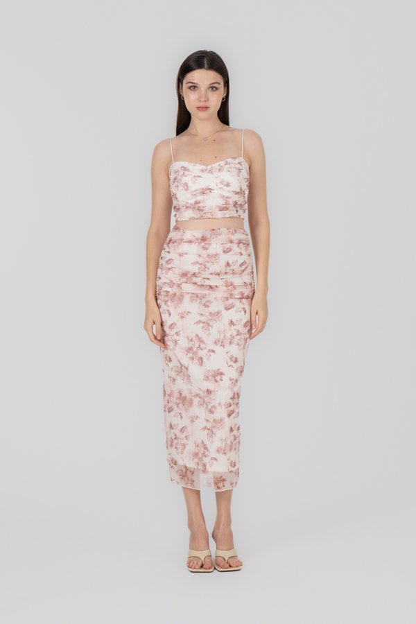 Ferlicia Skirt in Amber Floral