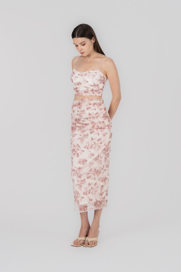 Ferlicia Skirt in Amber Floral