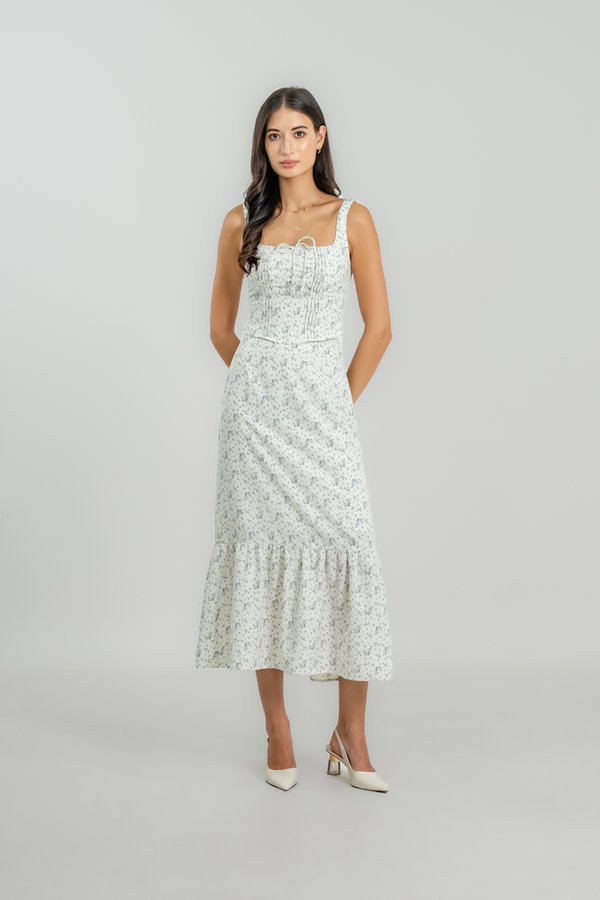 Jolyn Skirt in Porcelain Floral