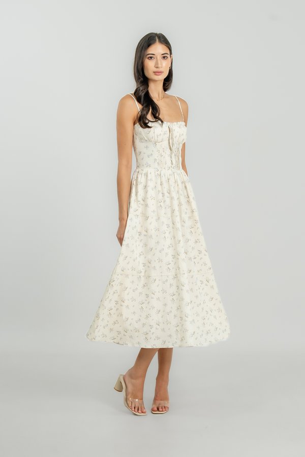 Penny Dress in Blue Floral