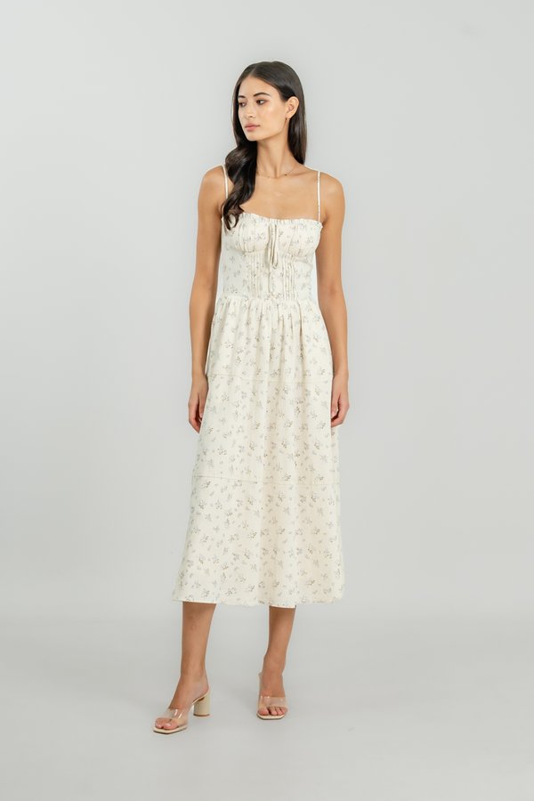 Penny Dress in Blue Floral