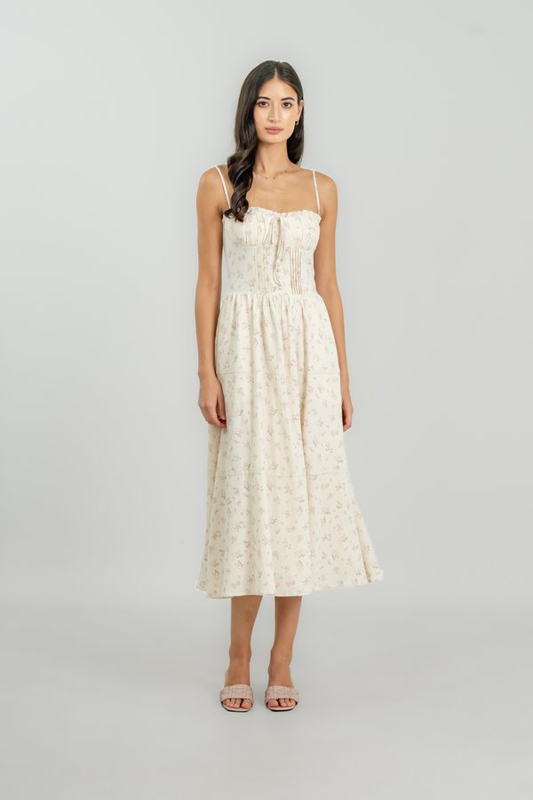 Penny Dress in Pink Floral