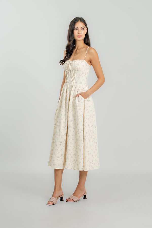 Penny Dress in Pink Floral