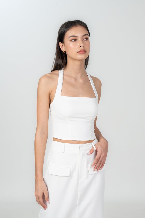 Mishka Top in White