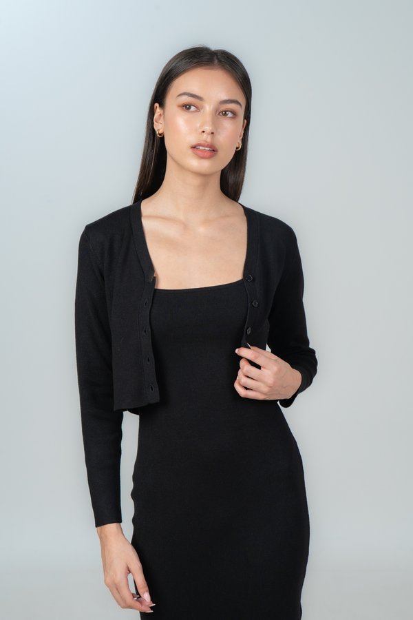 Cinna Cardigan in Black