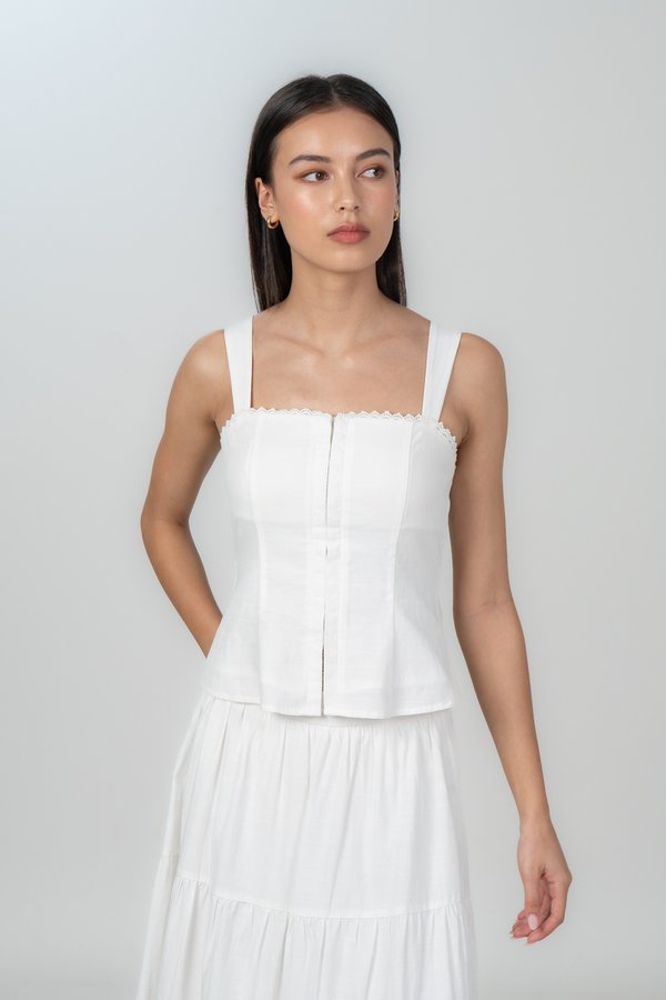 Loretta Top in White