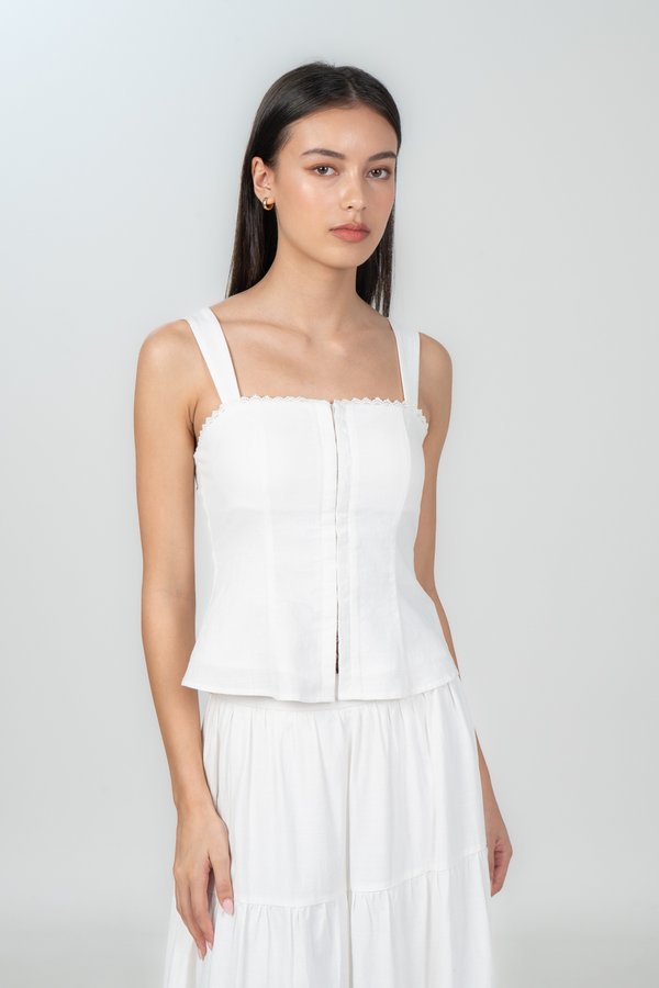 Loretta Top in White