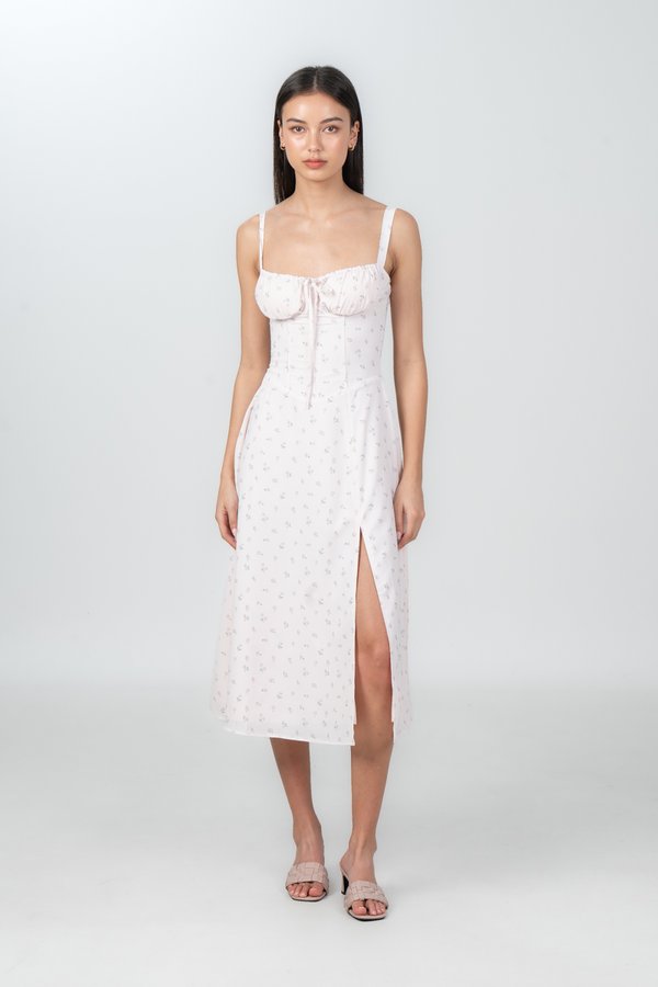 Dakota Dress in Pink Floral
