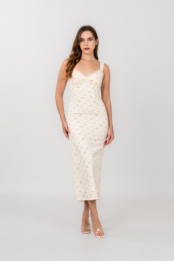 Shermaine Dress in Lavender Floral