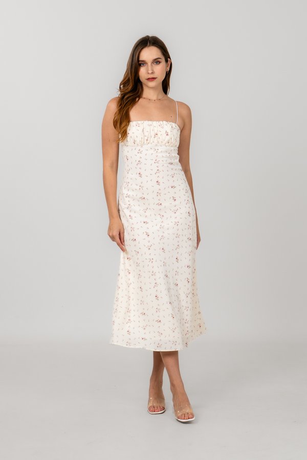 Natalie Dress in Strawberry Floral