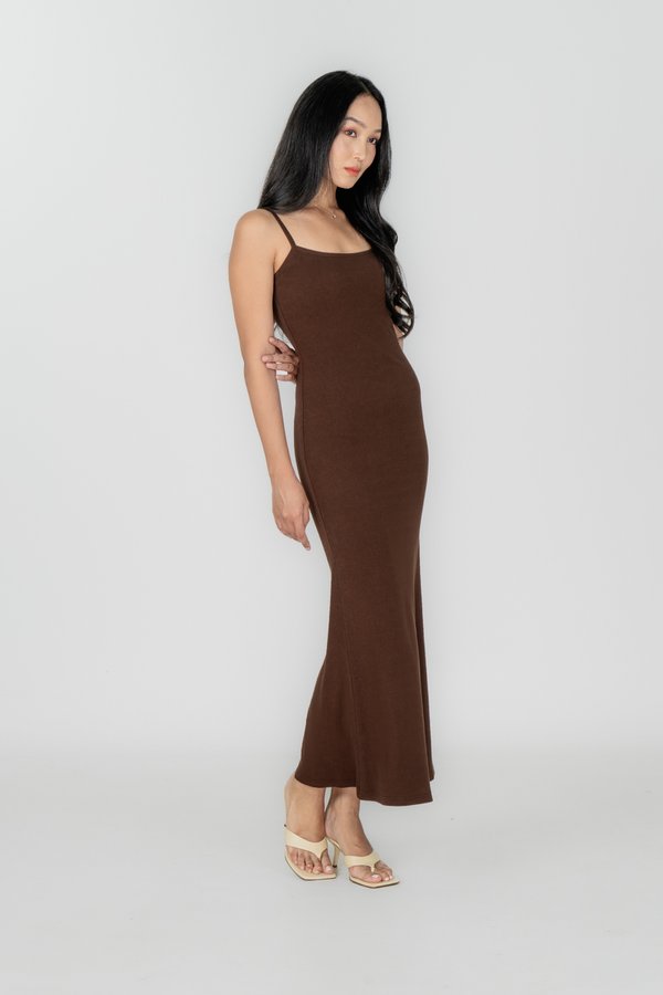 Valencia Dress in Espresso