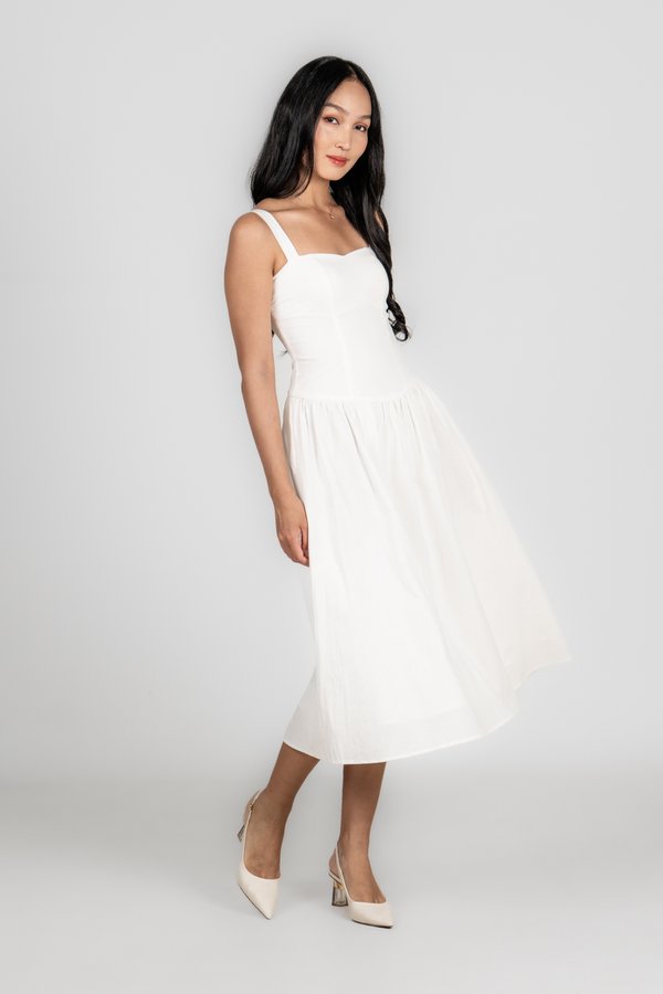 Valerie Dress in Marshmallow