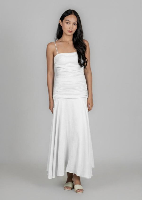 Laura Dress in White