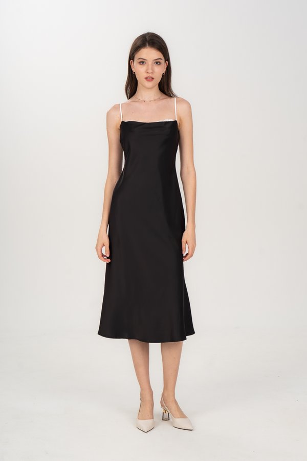 Hera Dress in Onyx