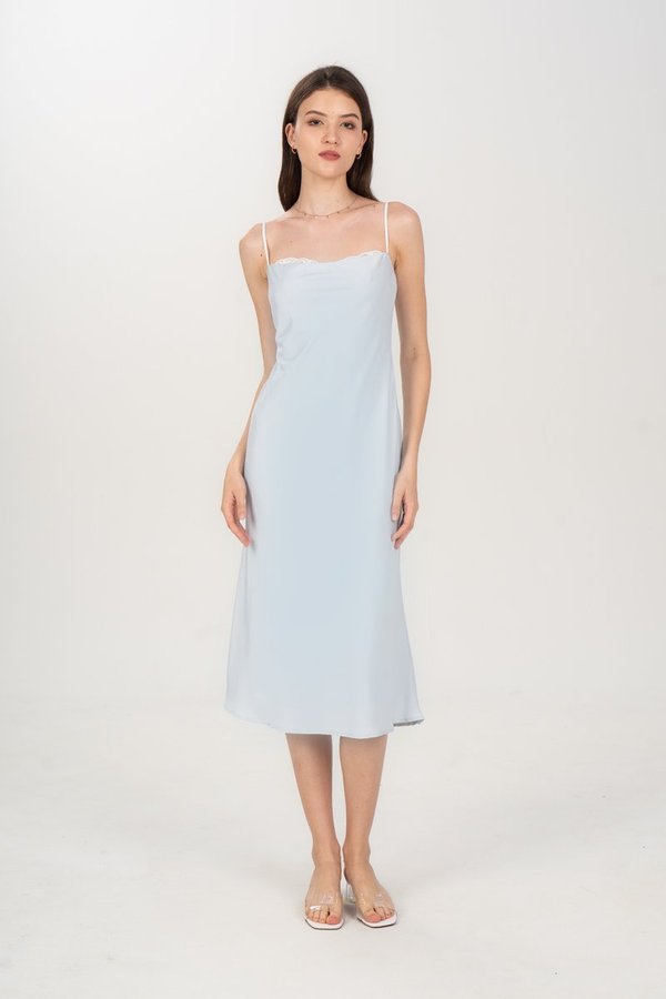 Hera Dress in Powder Blue