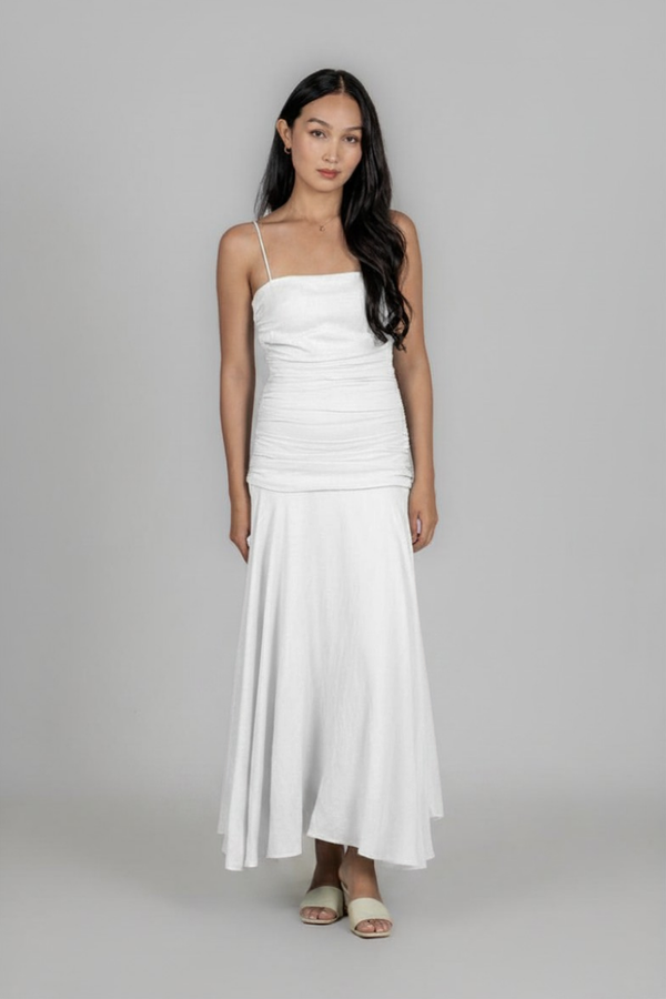 Laura Dress in White