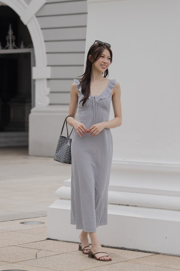 Gracie Dress in Navy